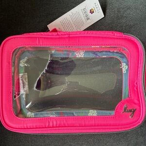 Lug Clear Zip Storage Pouch